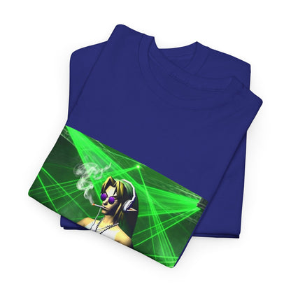DJ Link Smoking At The Rave Tee