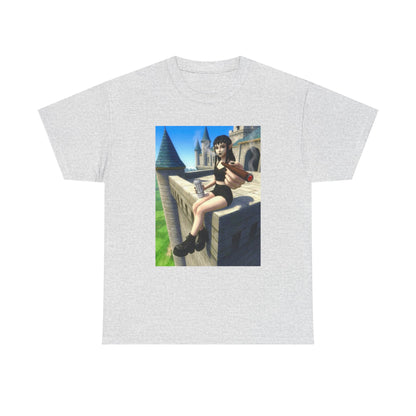 Elf Babe Chilling With Cigar And Drink Tee