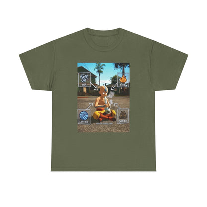 Aang Smoking On The Street Tee
