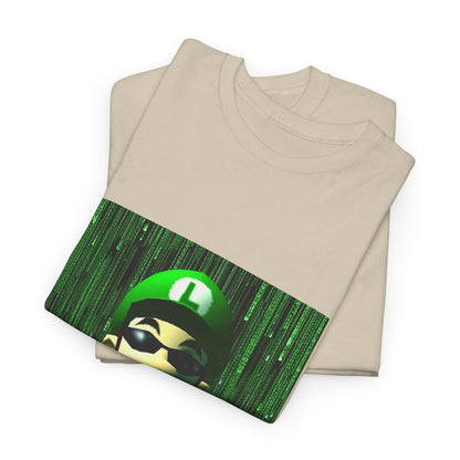 Matrix Luigi Smoking In The Glitch