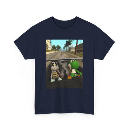Yoshi And Dry Bones Cruising And Smoking (Design 5)