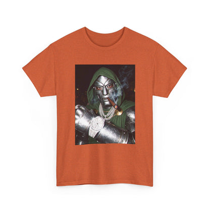 Masked Villain Smoking Cigar Checking Watch