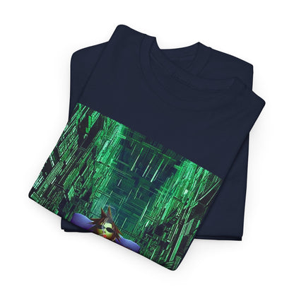 Spiky Haired Smoker In Matrix Core