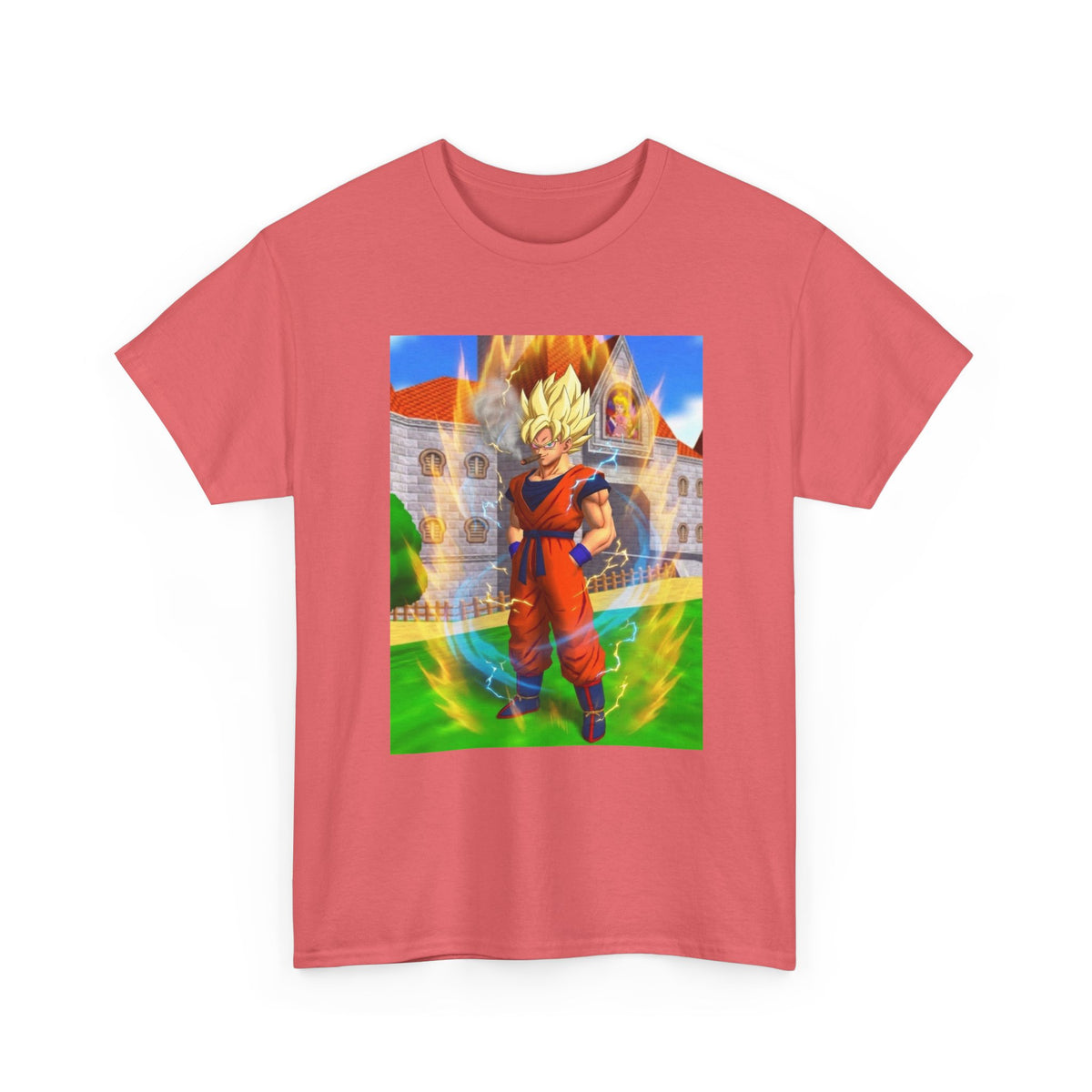 Super Saiyan Smoking A Blunt Tee