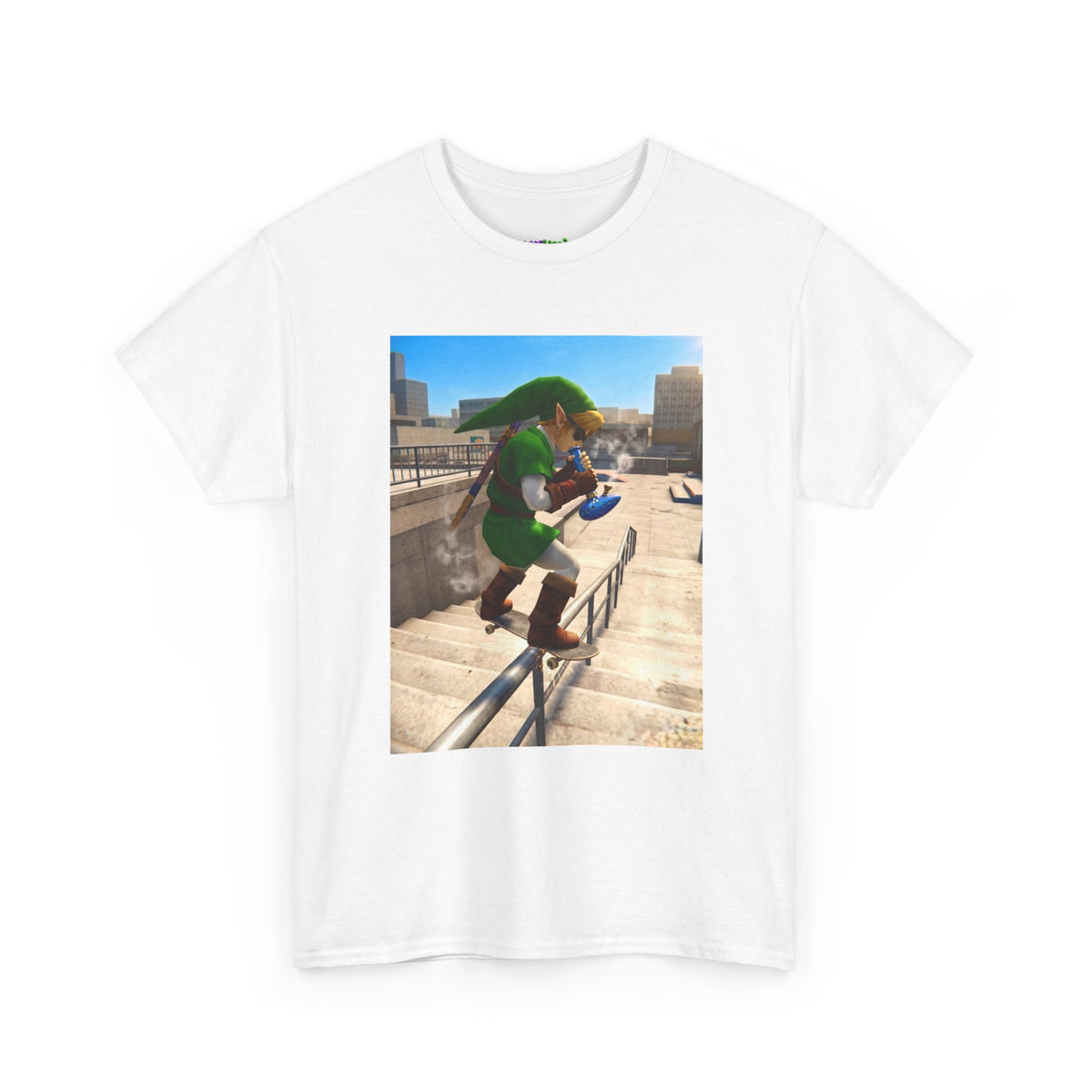 Mystic Green Vibe Graphic Tee