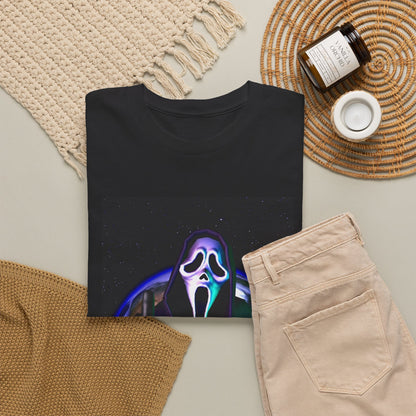 Ghostface Flipping Off The Earth Tee