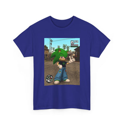 Stoned Green Hedgehog Blazing In Grove Street