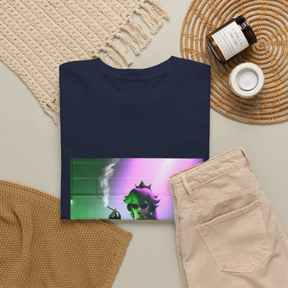 DJ Peach Smoking At The Rave Tee
