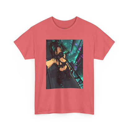Midnight Ember Leaf Graphic Tee