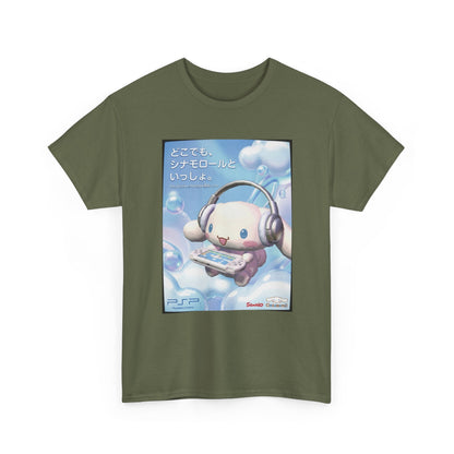 Cinnamoroll Gaming On Cloud PSP Tee