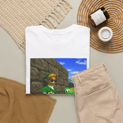 Link and Yoshi Chillin' With Blunts