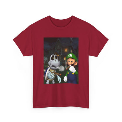 Luigi And Dry Bones Smoking Cigars Tee