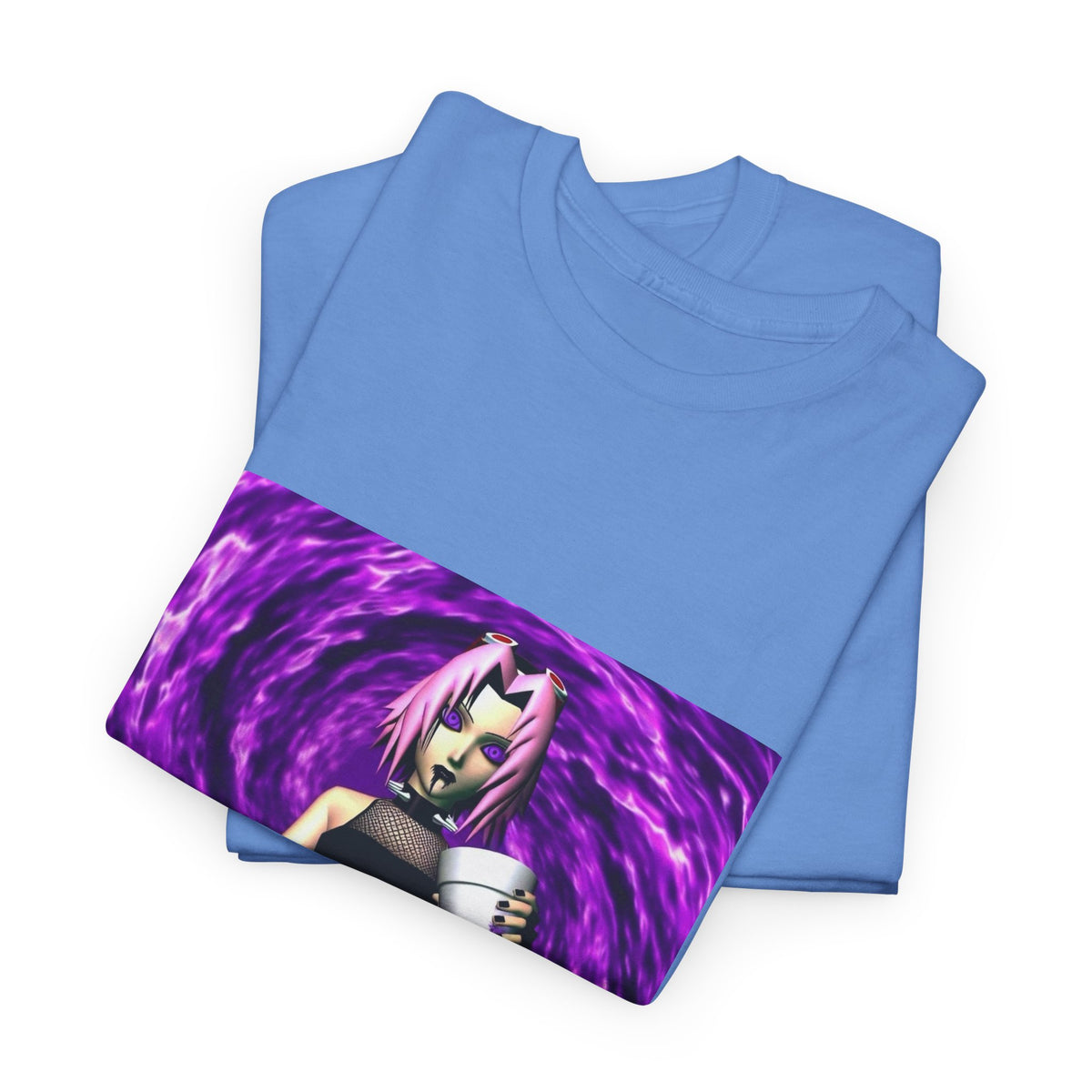 Goth Sakura With Purple Drank Tee