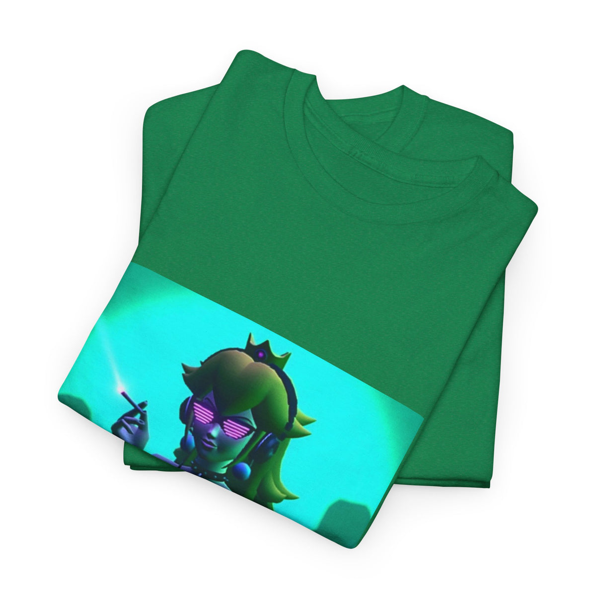 Dark Princess Peach DJ Smoking Tee