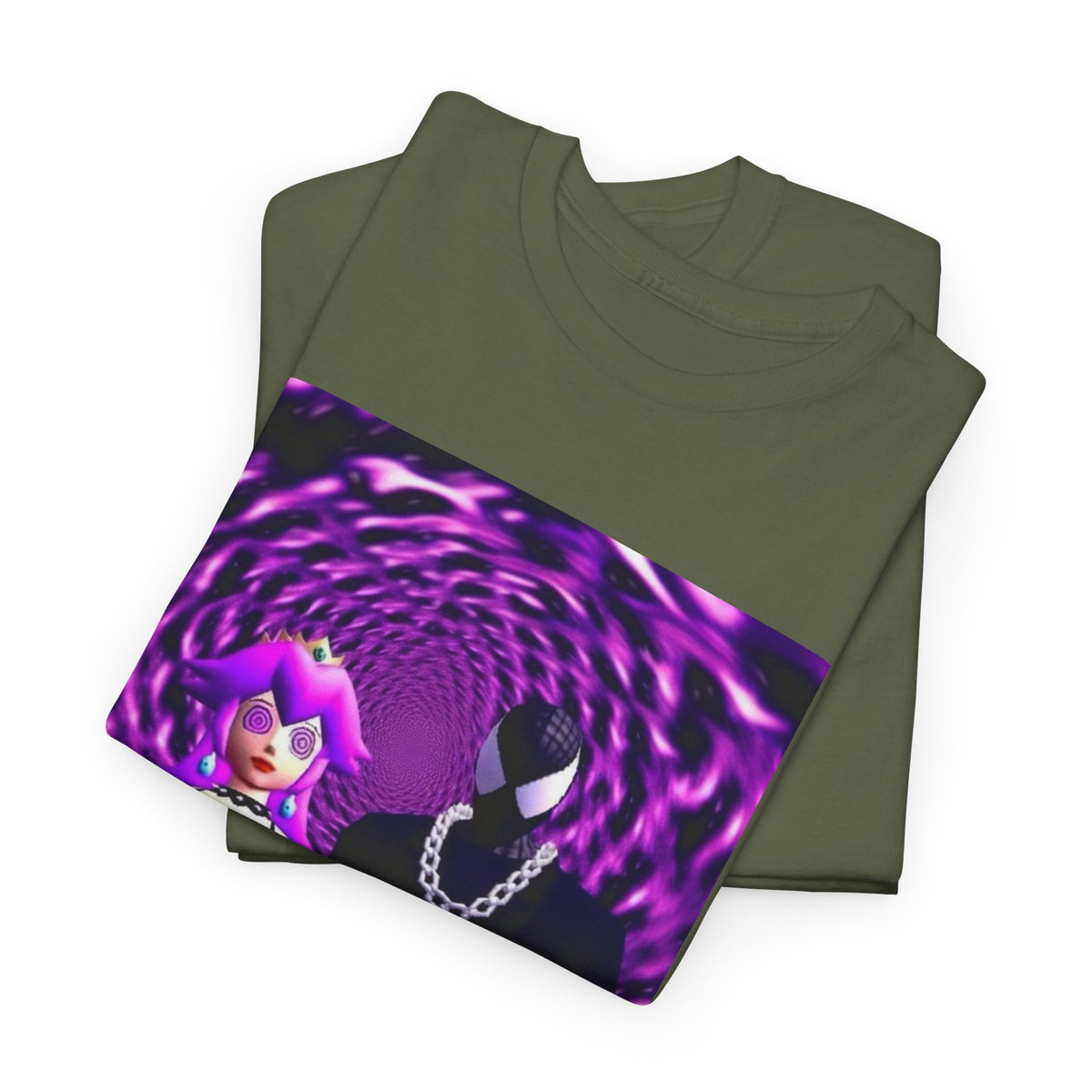 Hypnotized Peach & Sipping Spidey Tee