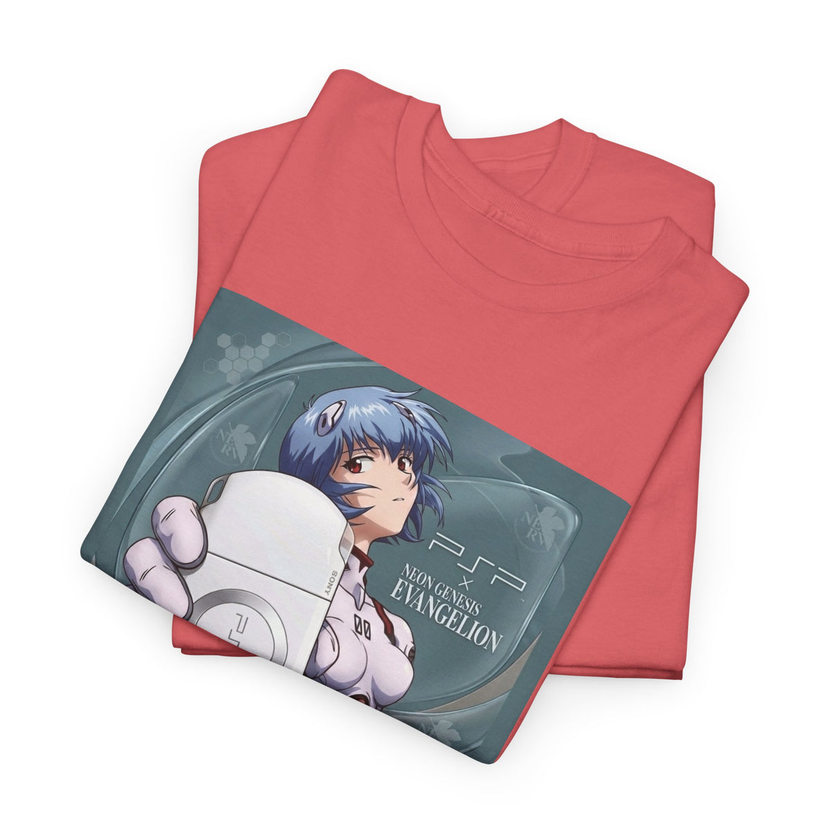 Rei Ayanami Holds PSP Console Tee
