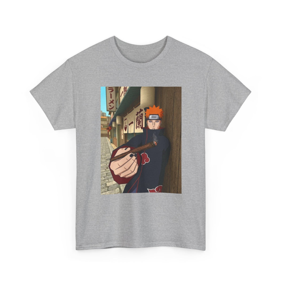 Pain Enjoying A Blunt On A Street Tee