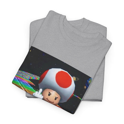 Toad Flipping The Bird On Rainbow Road