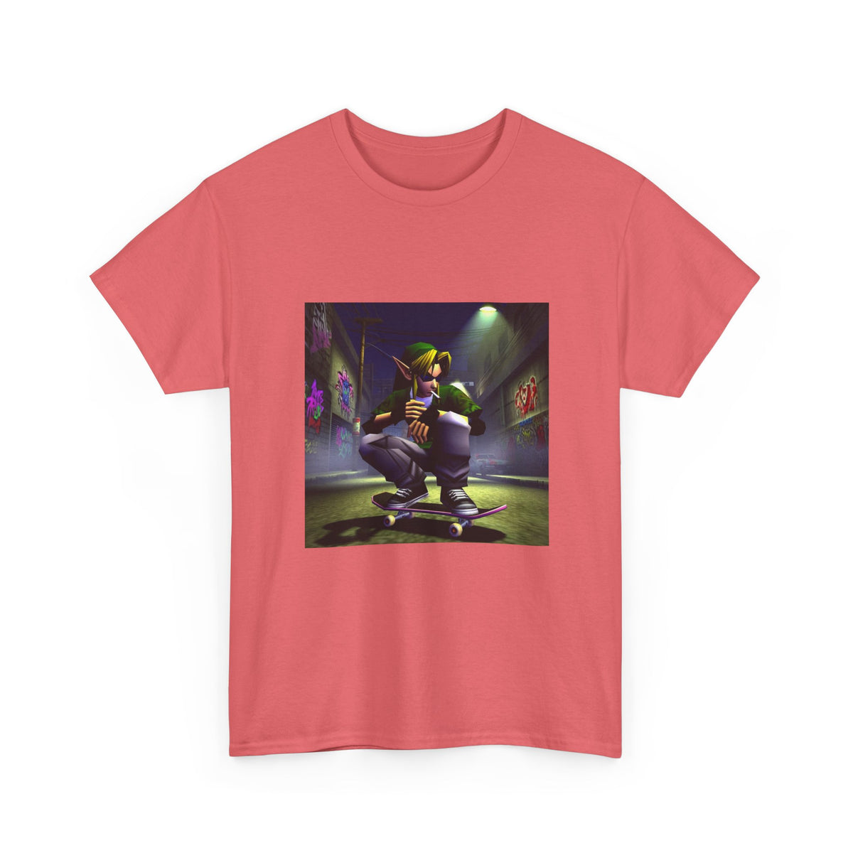 Skater Link Smoking In The Alley Tee (Design 7)