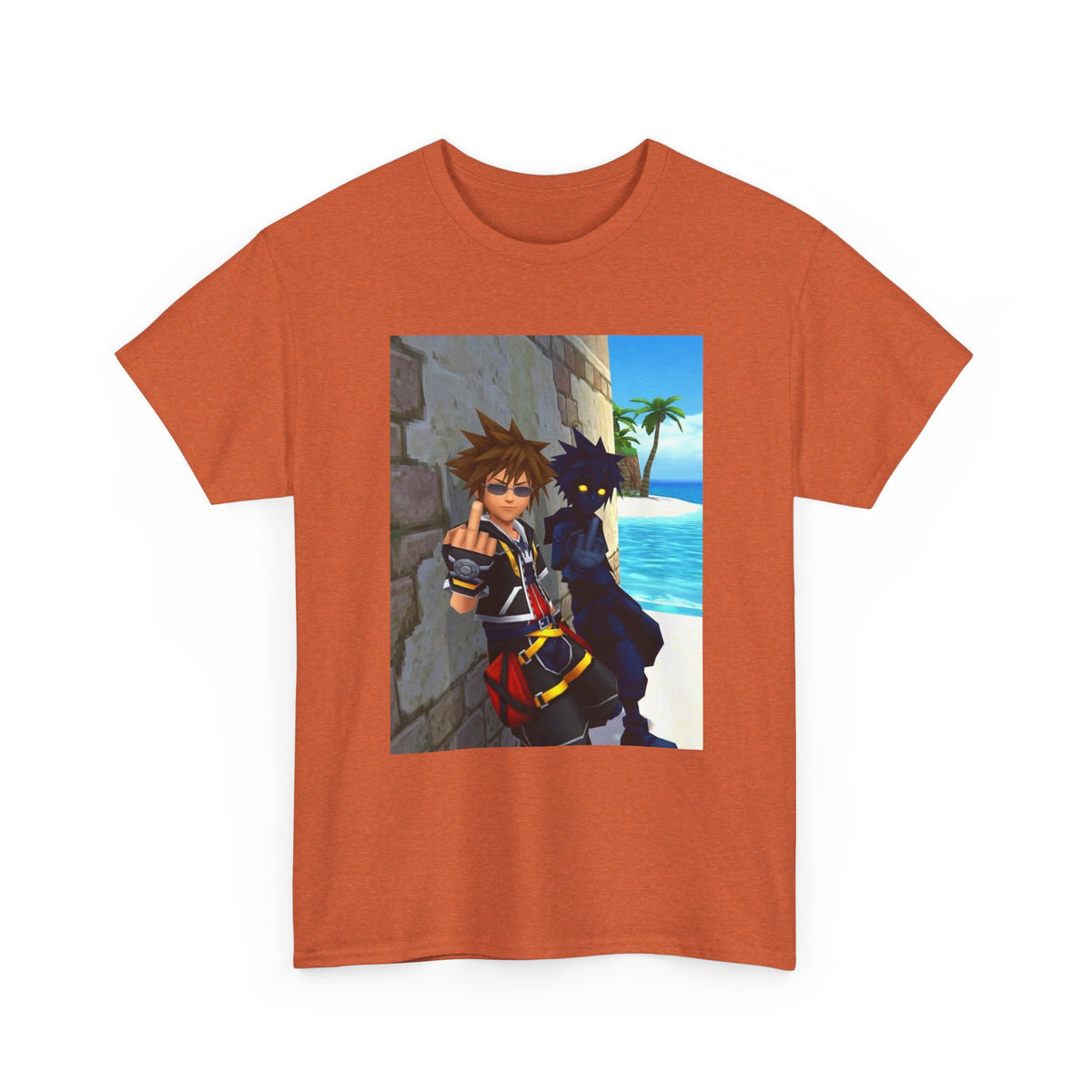 Sora And Shadow Flipping You Off