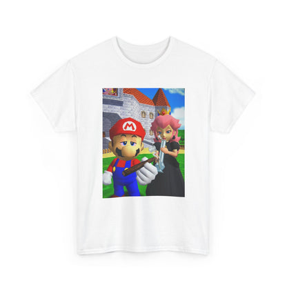 Mario And Peach Chilling At The Castle