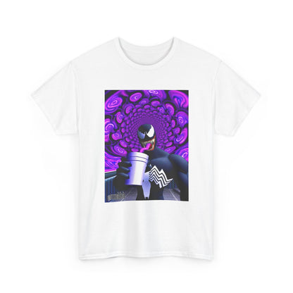 Venom Sipping Lean in Hypnotic Haze Tee