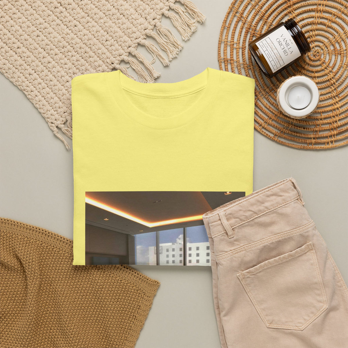 Leaf Whisper Canvas Graphic Tee