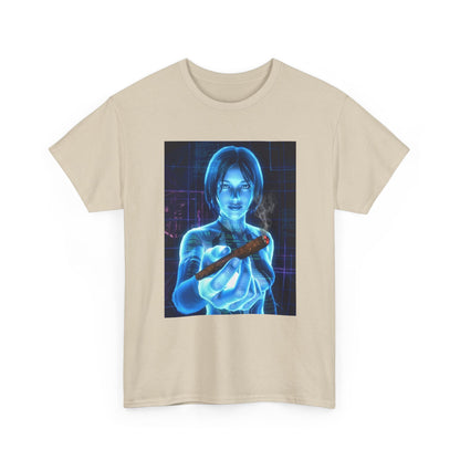 Holographic AI Offering You A Blunt Tee