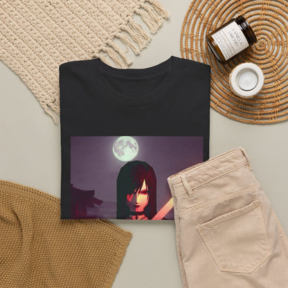 Samurai Warrior With Glowing Katana Tee