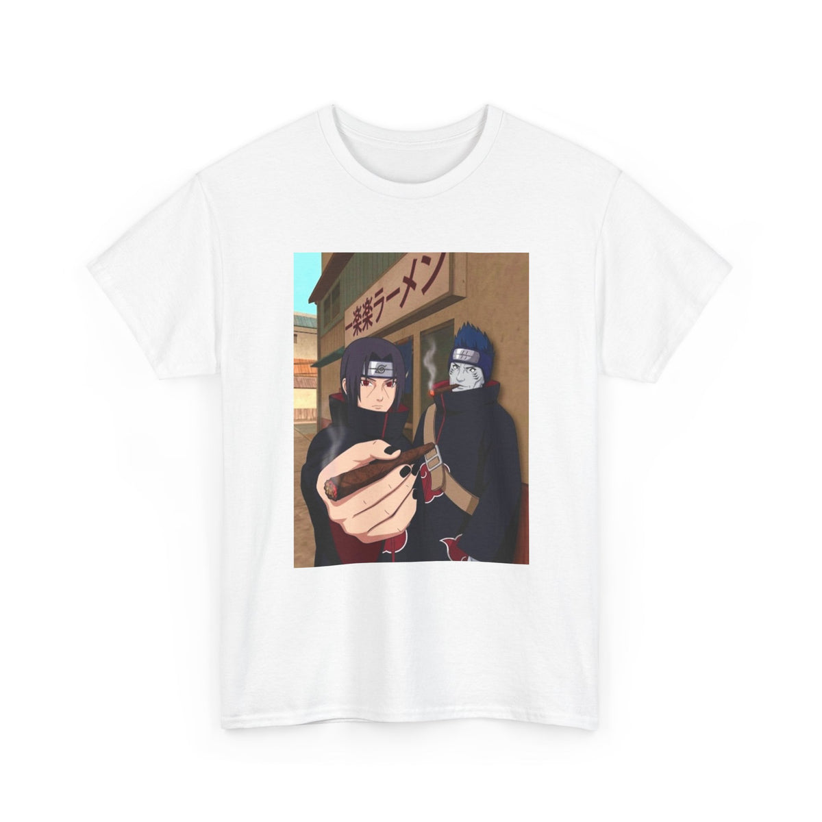 Akatsuki Duo Smoking Ramen Shop Tee