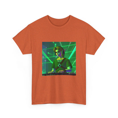 DJ Link Smoking A Blunt At The Club Tee