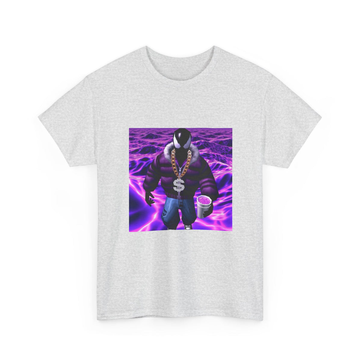 Venom-Like Figure Drippin' In Purple