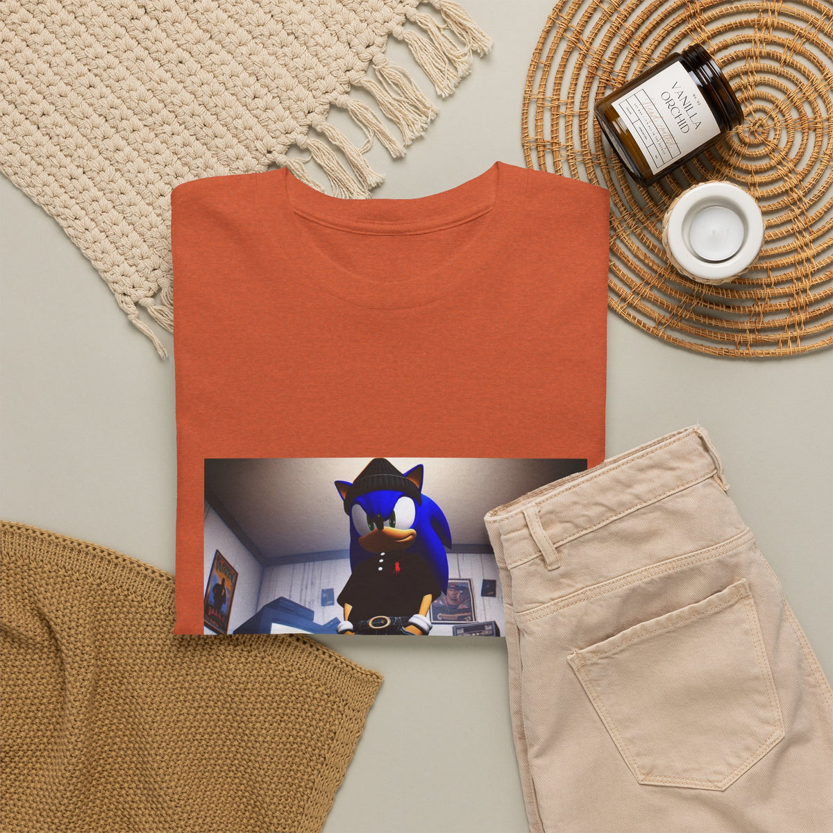 Sonic Drip With PlayStation Room Tee