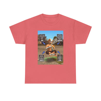 Avatar Character Floating While Smoking Bong Tee