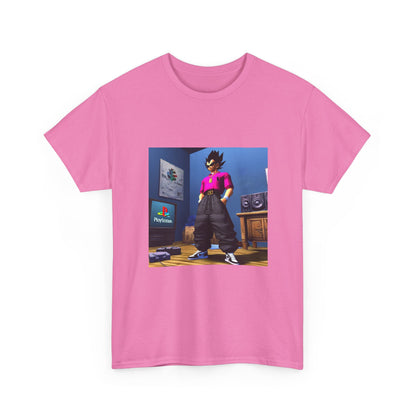 Y2K Vegeta Chilling With PlayStation Tee