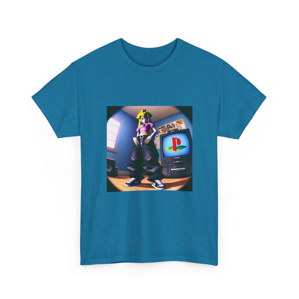 Princess Peach Y2K Drip Tee