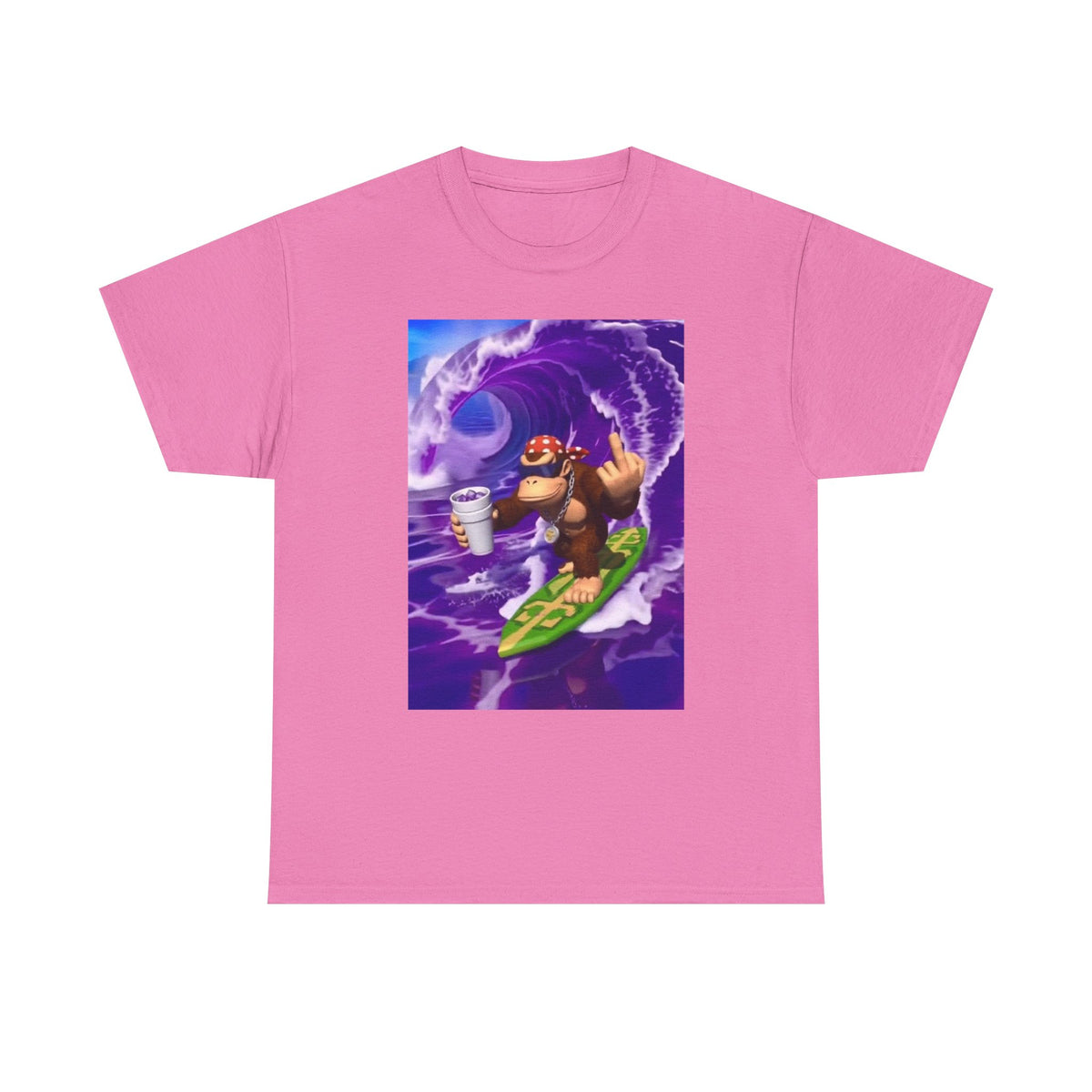 Lit Surf Monkey F*** Off Tee