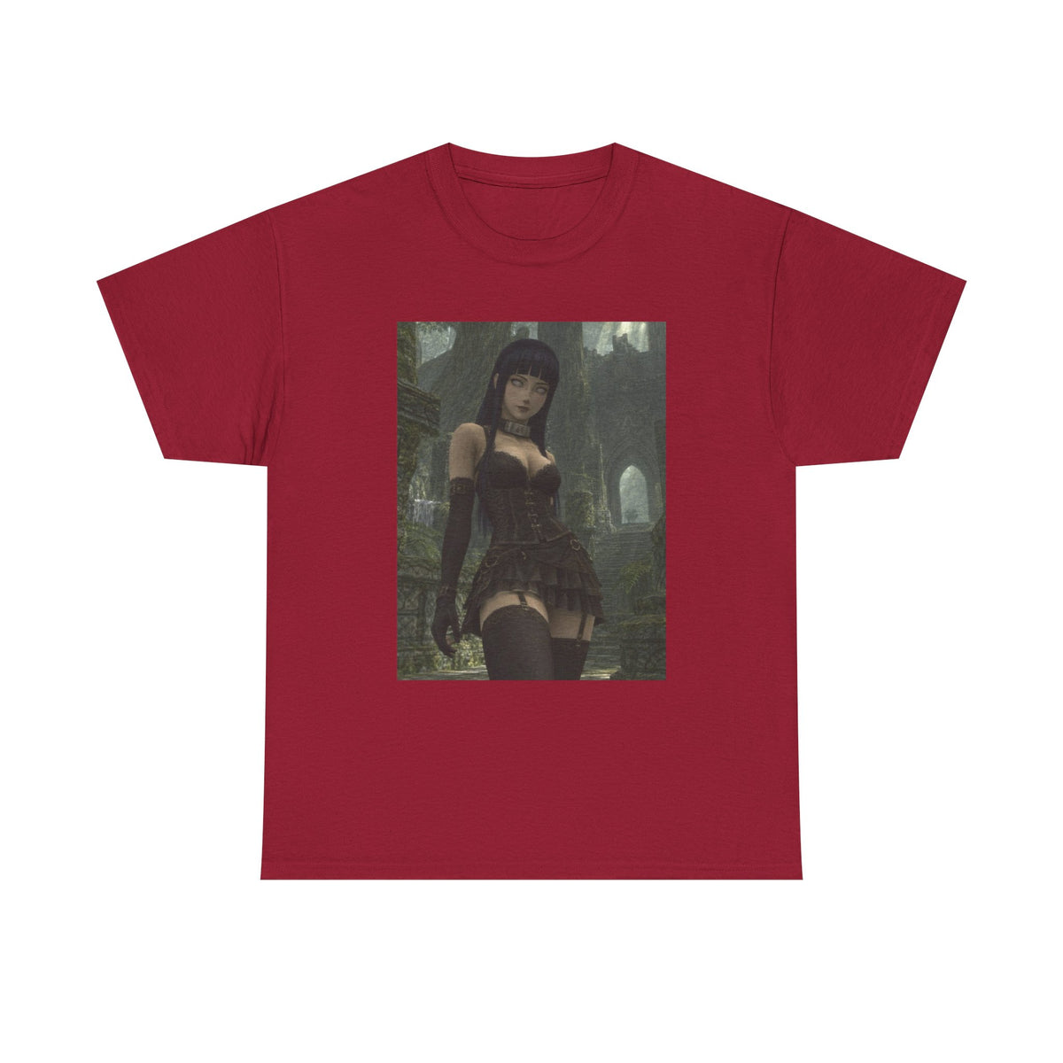 Gothic Byakugan Empress In Ancient Ruins