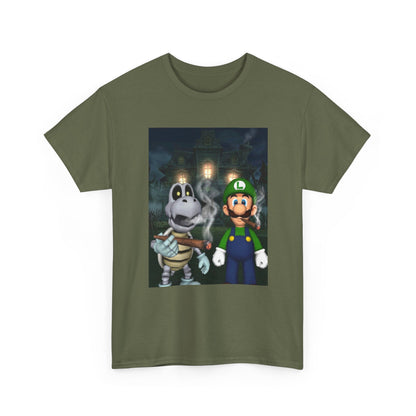 Luigi And Dry Bones Spooky Smoke Session Tee