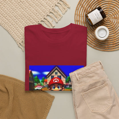 Mario Giving The Finger Tee