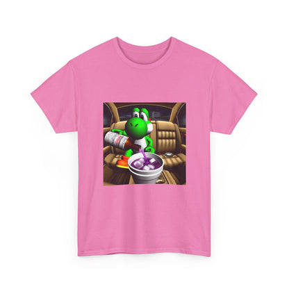 Yoshi Pouring Lean In Car Tee
