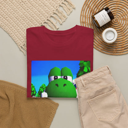 Yoshi Giving The Finger Tee (Design 4)