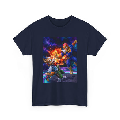 Falcon Punch Fox Flipping The Bird Tee