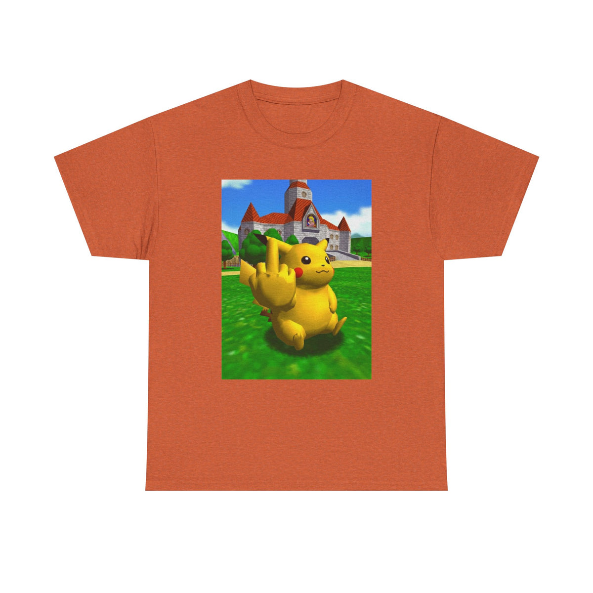 Pikachu Flipping The Bird Tee