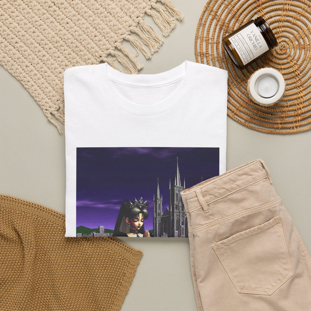 Gothic Girl Meditating In Coffin Tee