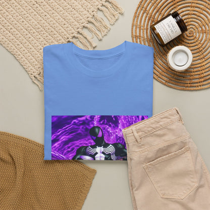 Symbiote Spider-Man Chilling with Lean Tee