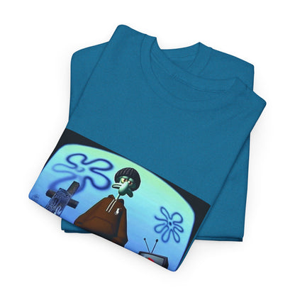 Drip Squidward Chilling In His Pad Tee