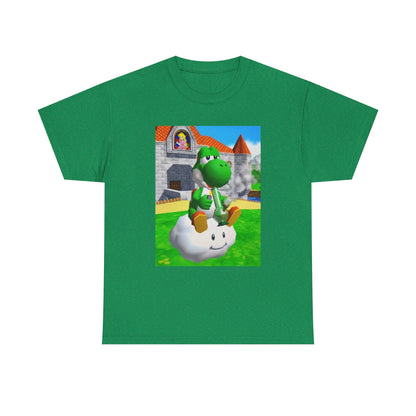 Yoshi Puffing On A Cloud Tee