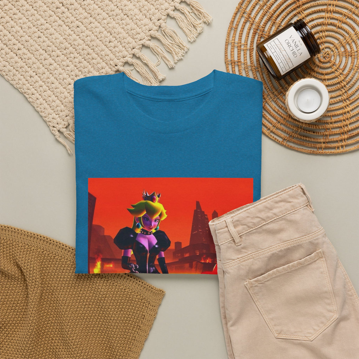 Dark Princess Peach Dominates Mario Tee