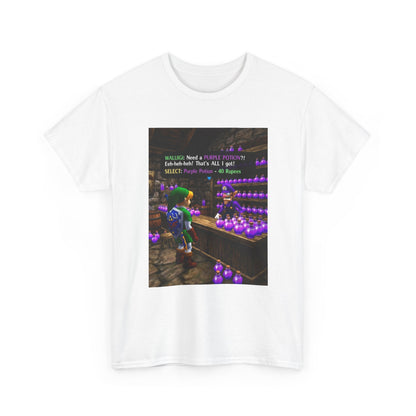 Waluigi Sells Purple Potions To Link